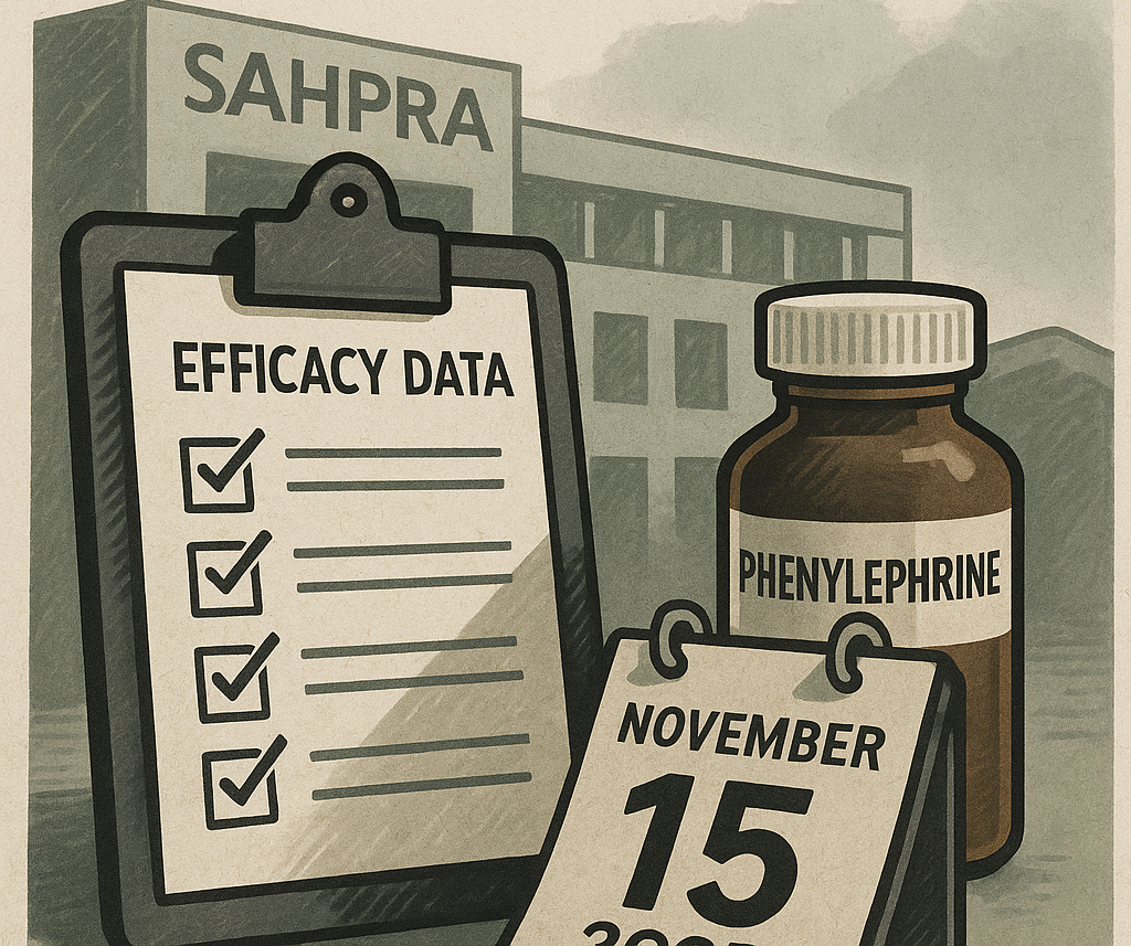 SAHPRA grants final extension for Phenylephrine efficacy data amid regulatory scrutiny